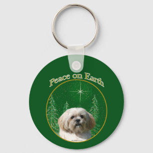 Chaveiro Lhasa Apso Peace