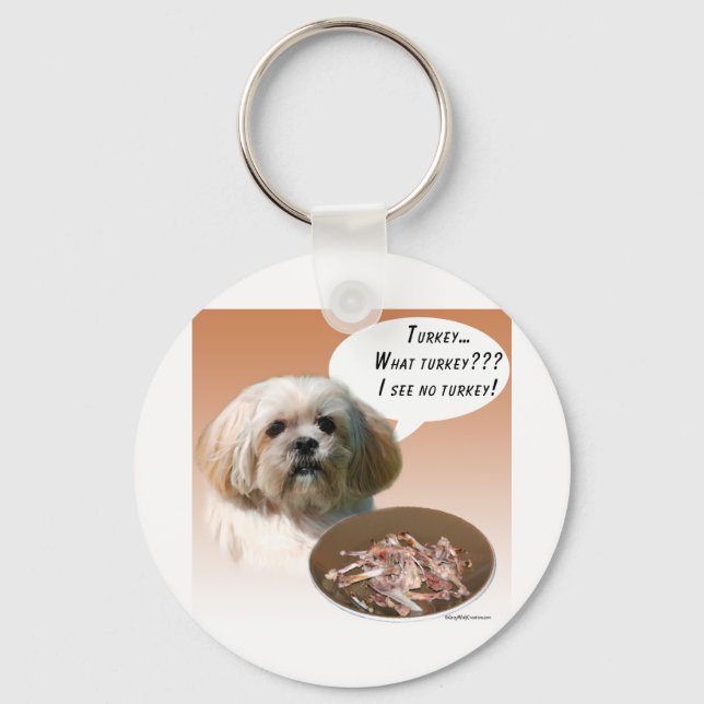 Chaveiro Lhasa Apso Turquia (Frente)