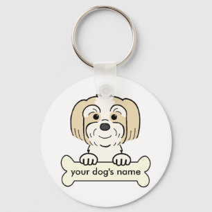 Chaveiro Lhasa personalizado Apso