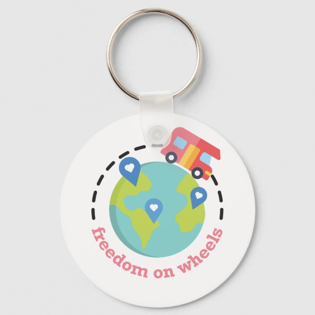 Chaveiro Liberdade em Rodas (Frente)