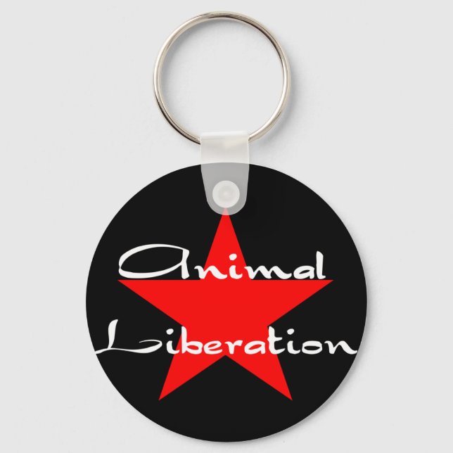 Chaveiro libertação animal (Frente)