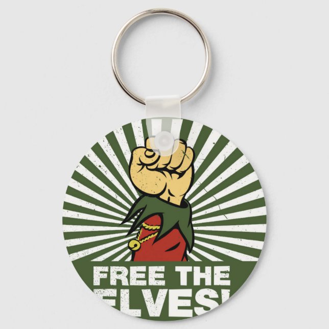 Chaveiro Libertem os elfos! (Frente)