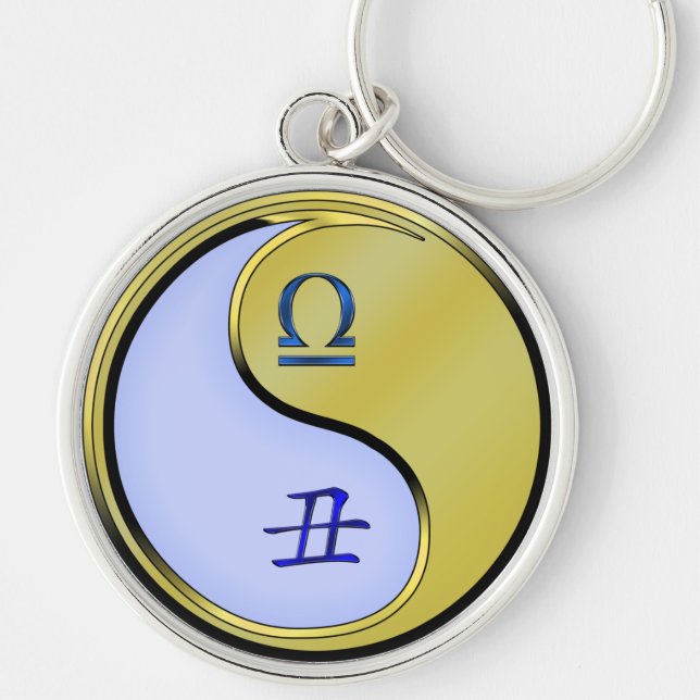 Chaveiro Libra e metal Ox (Frente)