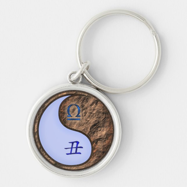 Chaveiro Libra e Terra Ox (Frente)