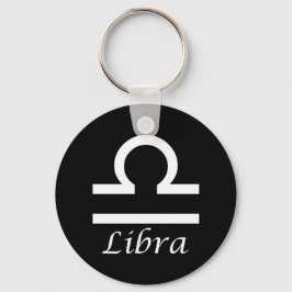 Chaveiro 'Libra' Zodiac Sign