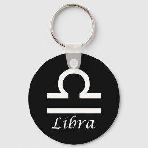 Chaveiro 'Libra' Zodiac Sign