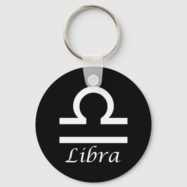 Chaveiro 'Libra' Zodiac Sign (Frente)