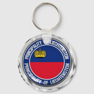 Chaveiro Liechtenstein Round Emblem