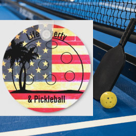 Chaveiro Life Liberty & Pickleball EUA