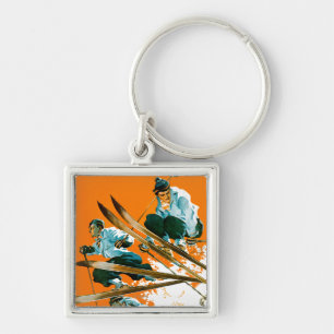 Chaveiro Ligações em ponte de esqui pela solda do esqui