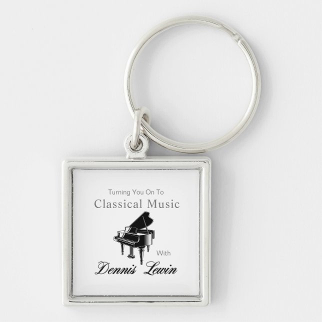 Chaveiro Ligando-O À Cadeia De Chave Música Clássica (Frente)