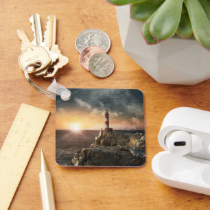 Chaveiro Lighthouses Red & White Lighthouse