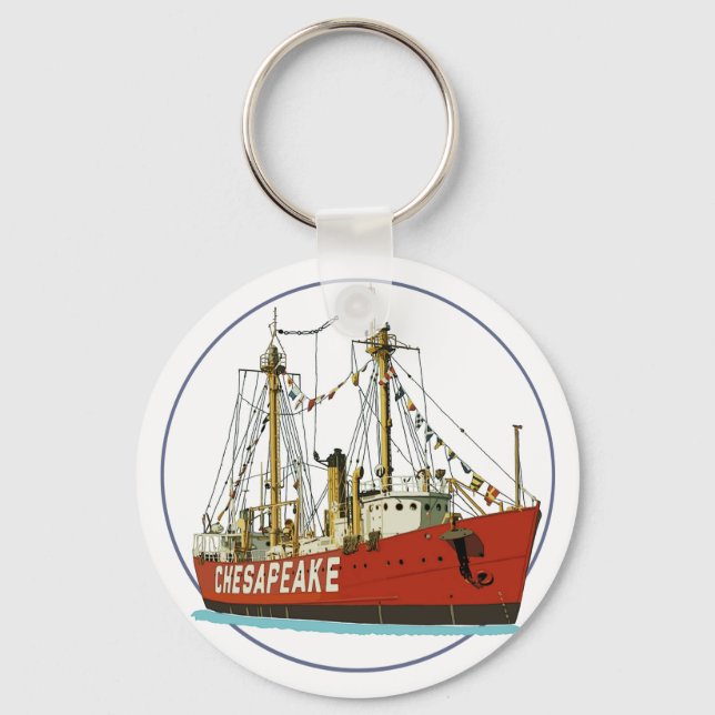 Chaveiro Lightship Chesapeake (Frente)