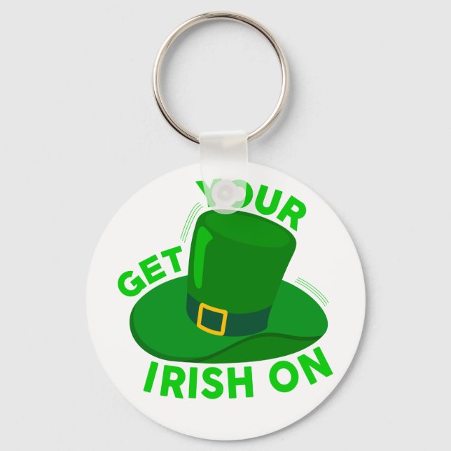 Chaveiro Ligue seu irlandês (Frente)
