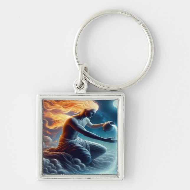 Chaveiro Like Fine Wine Fire Keychain (Frente)