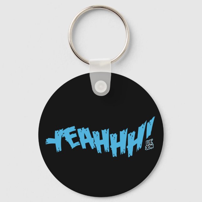 Chaveiro Lil Jon "Sim!" Azul (Frente)