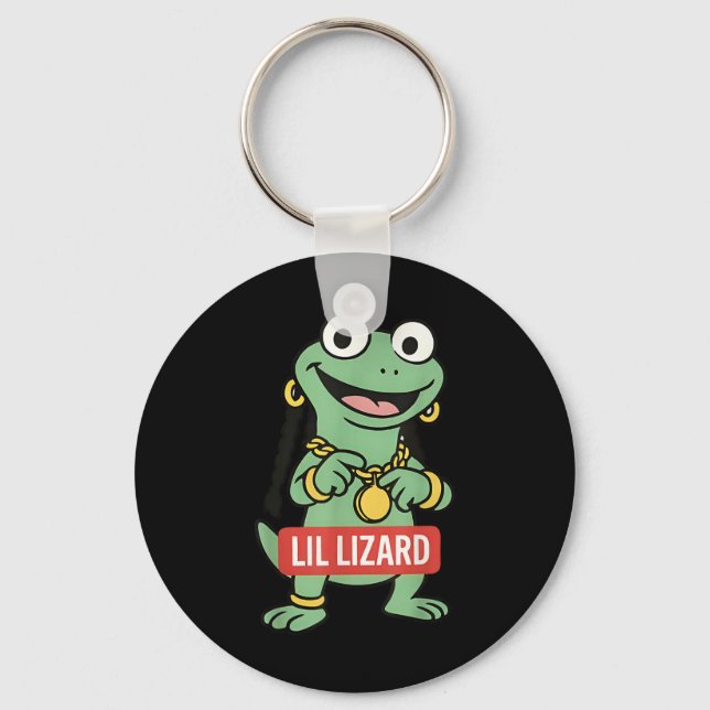 Chaveiro Lil Lizard Funny Lizard Trending Memória (Frente)