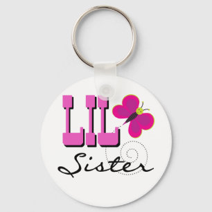 Chaveiro Lil Sister Butterfly Camisetas e presentes