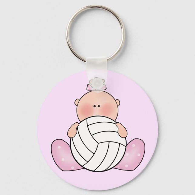 Chaveiro Lil Voleibol Girl (Frente)