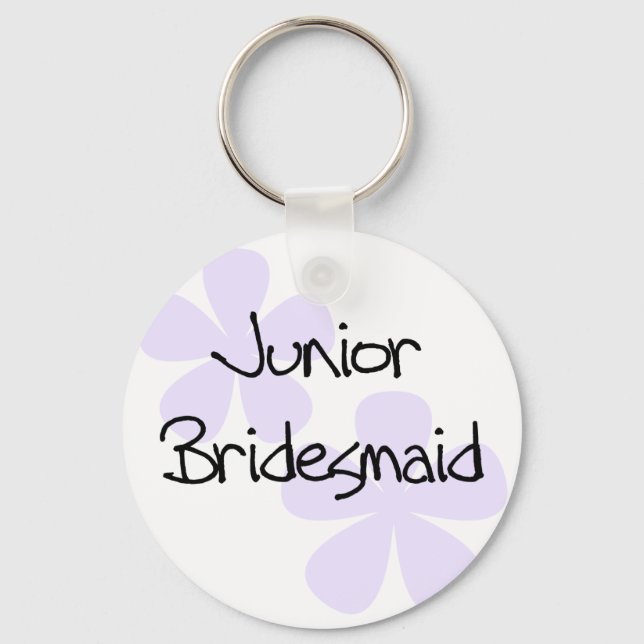 Chaveiro Lilac Flowers Jr. Bridesmaid (Frente)
