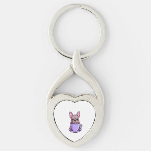Chaveiro Lilac French Bulldog