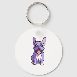 Chaveiro Lilac French Bulldog