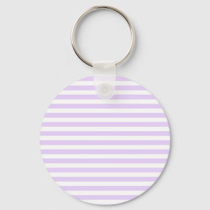Chaveiro Lilac purple and white candy stripes