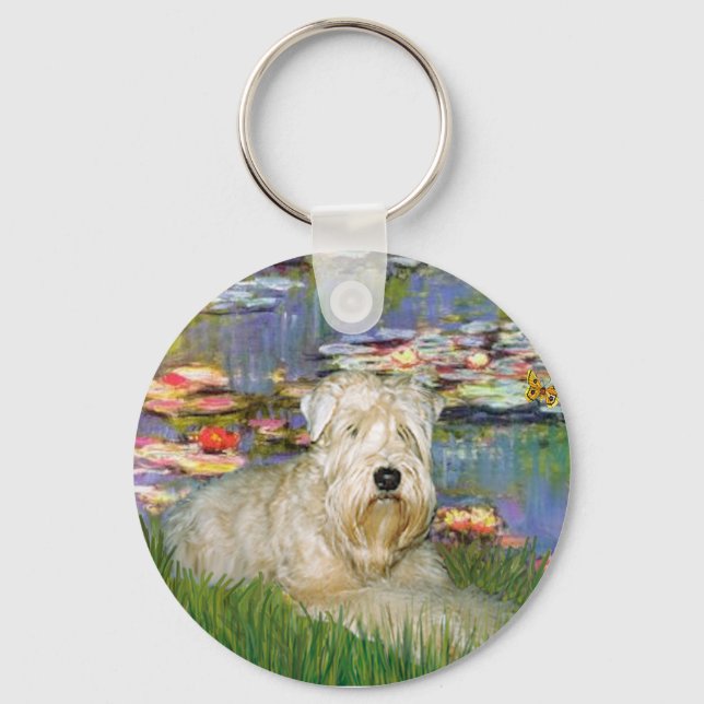 Chaveiro Lilases 2 - Wheaten Terrier 1 (Frente)