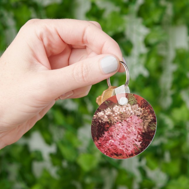 Chaveiro Lilases Rosa de Vincent van Gogh, Natureza Morta F (Mão)