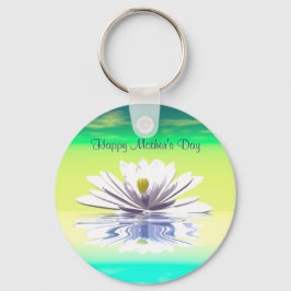 Chaveiro Lily dia de as mães White Water Lily