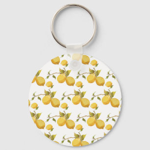 Chaveiro Limões frescos da Vintage: Design simples