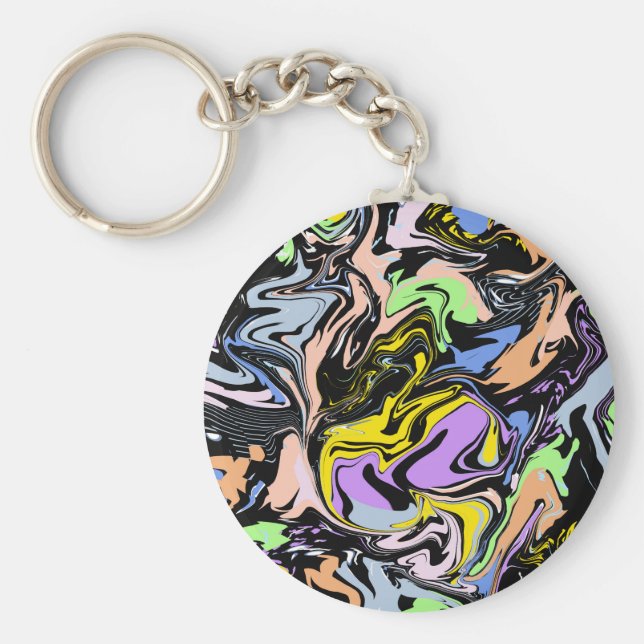 Chaveiro Limpar Abstração (Frente)