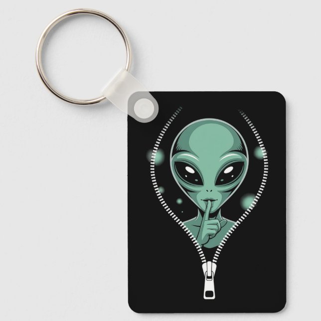 Chaveiro Limpeza de alienígena (Frente)