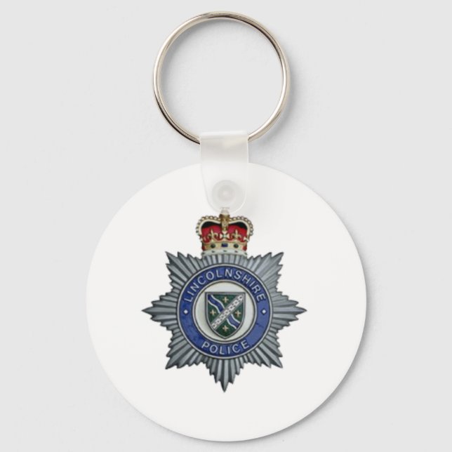 Chaveiro Lincolnshire Polícia Souvenir (Frente)