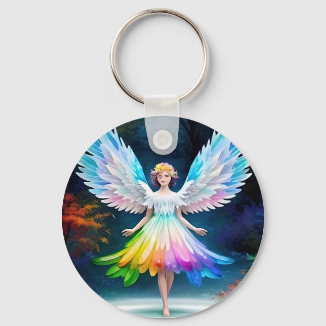 Chaveiro Linda Anjo Wings Art-35444 (Frente)