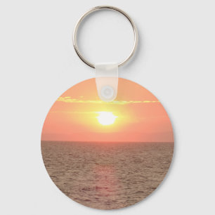 Chaveiro Linda cadeia de teclas Sunset
