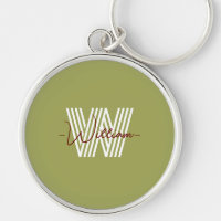 Linda escritura de Monograma minimalista e na moda