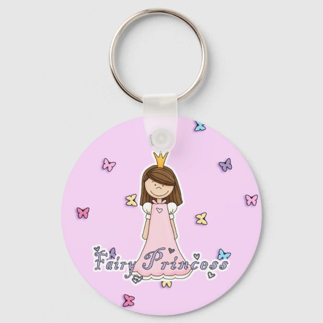 Chaveiro Linda Princesa Fada Bonita (Frente)