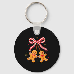 Chaveiro Lindo Arco de Natal Gingerbread Cerejas Coquette X