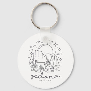 Chaveiro Lindo Cactus Vintage Sedona Arizona Caminhada Lemb