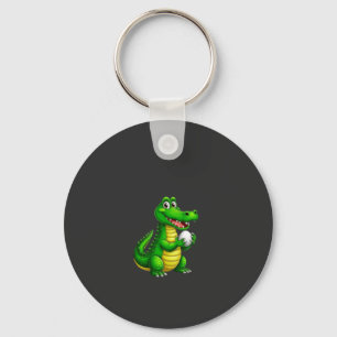Chaveiro Lindo Crocodilo Fique Selvagem Pingente – Animais