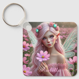 Chaveiro Lindo Fada de Outubro em Cosmos