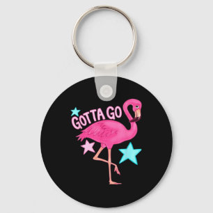 Chaveiro Lindo Flamingo Engraçado Feminino Verão Praia Tem 
