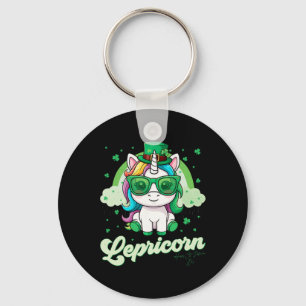 Chaveiro Lindo Lepricorn Unicórnio Feliz Dia de São Patríci