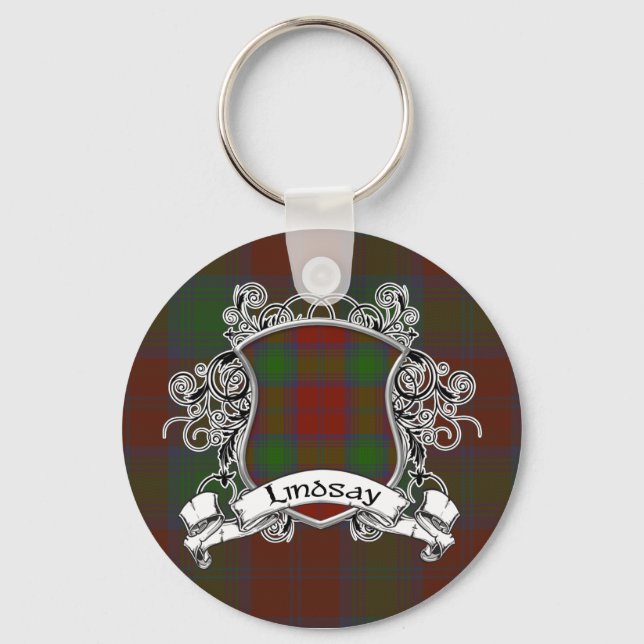 Chaveiro Lindsay Tartan Shield (Frente)