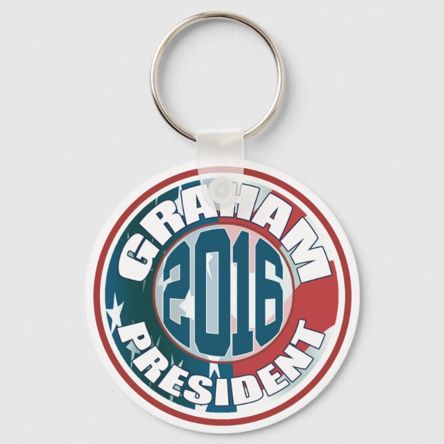 Chaveiro Lindsey Graham Presidente 2016 (Frente)
