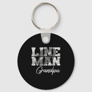 Chaveiro Lineman Grandpa - Jogador de Futebol da Família