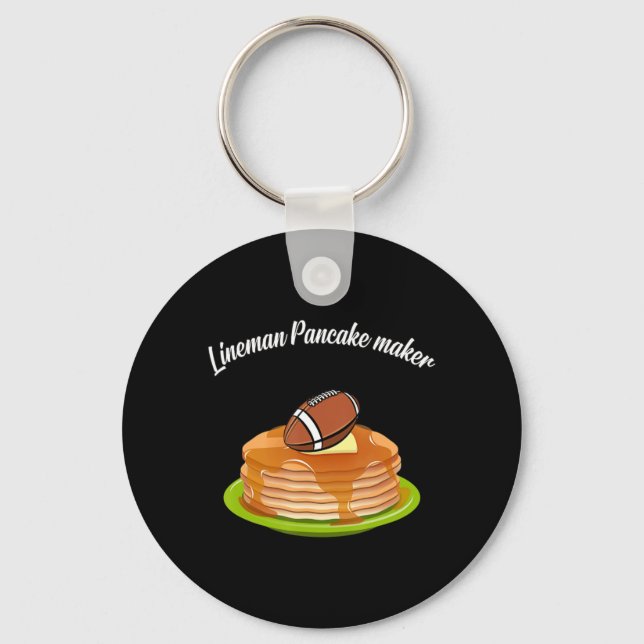 Chaveiro Lineman Pancake - Fabricante de futebol (Frente)