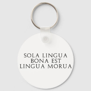 Chaveiro Lingua Bona de Sola