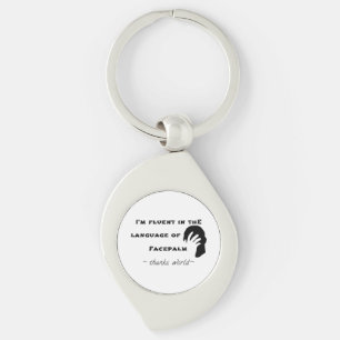 Chaveiro Língua do Facepalm